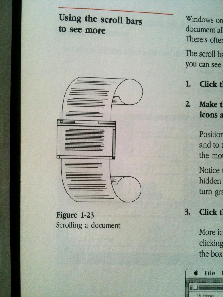 How to use scroll bars